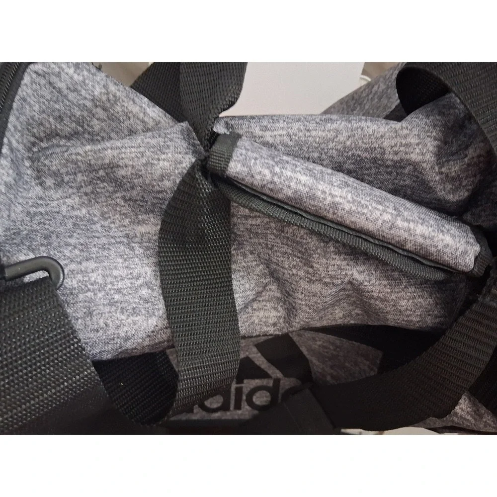 Adidas Duffel Bag Men Small Grey Good Defender III Gym Travel Bag 976309-H